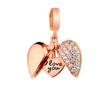 Sterling Silver Beads Pendant with Cubic Zirconia & Enamel - Heart></noscript>
                    </a>
                </div>
                <div class=