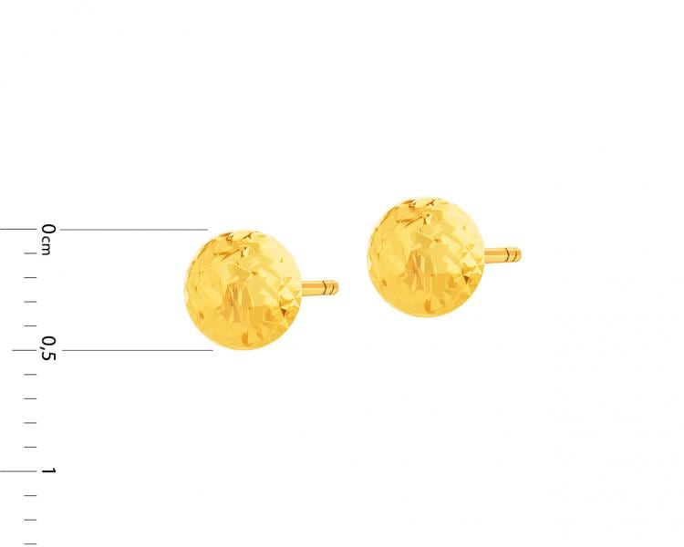 Yellow Gold Earrings