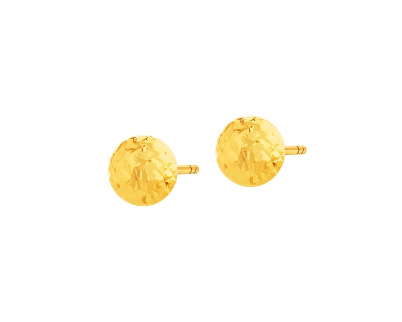 Yellow Gold Earrings