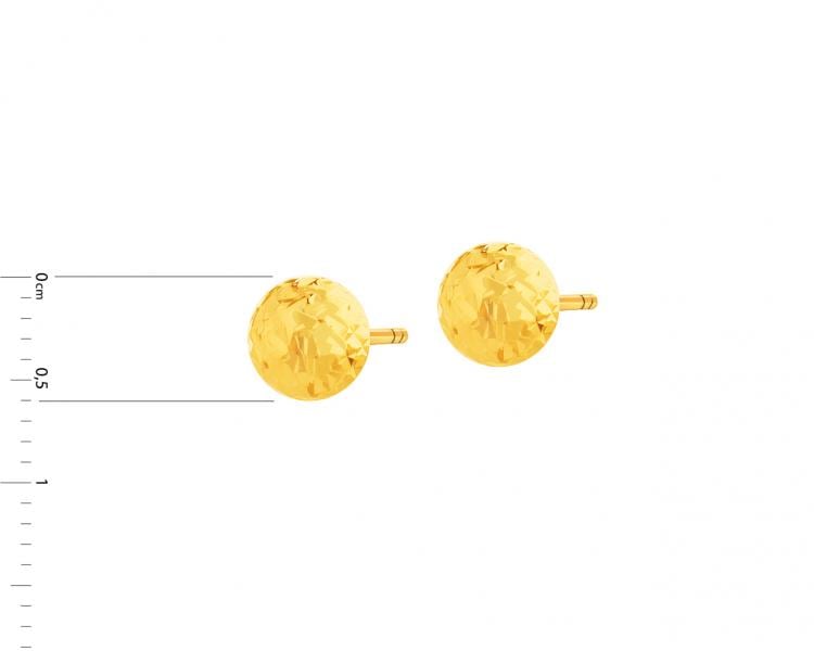 Yellow Gold Earrings