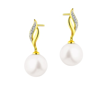 14ct Yellow Gold Earrings with Diamonds></noscript>
                    </a>
                </div>
                <div class=