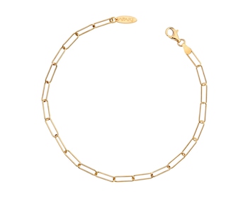 Gold Plated Silver Charms Bracelet