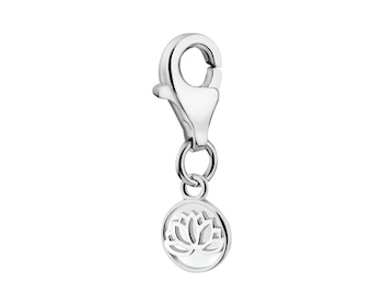 Sterling Silver Charms Pendant with Moher of Pearl - Lotus Flower></noscript>
                    </a>
                </div>
                <div class=