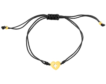 Yellow Gold Bracelet - Heart