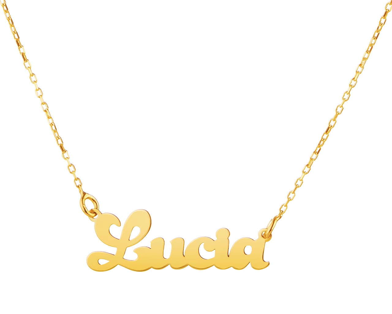 Złoty naszyjnik - Lucia