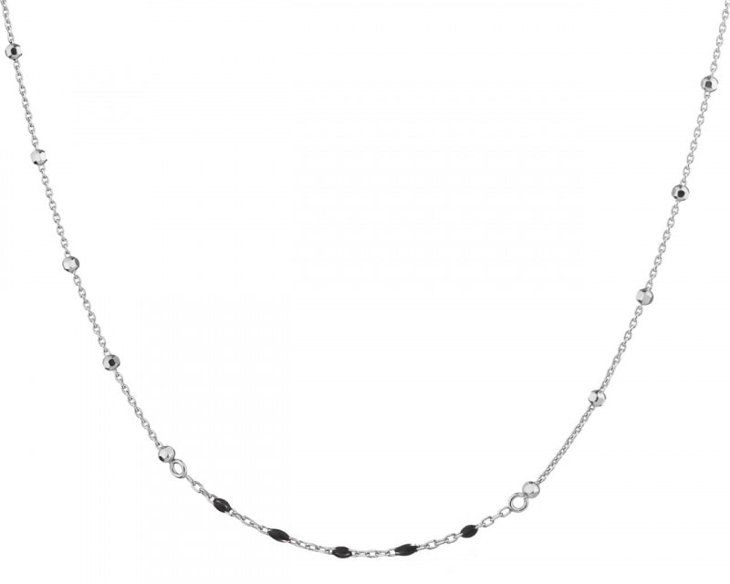 Sterling Silver & Enamel Necklace