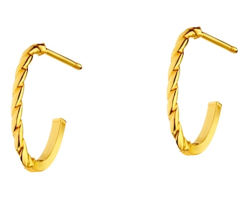 Yellow Gold Earrings