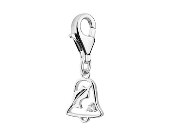Colgante charms de plata con zirconia - campana></noscript>
                    </a>
                </div>
                <div class=
