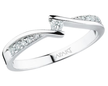 White Gold Diamond Ring 0,13 ct - fineness 18 K></noscript>
                    </a>
                </div>
                <div class=