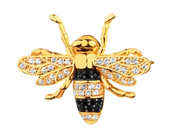 Złota broszka z cyrkoniami - pszczółka></noscript>
                    </a>
                </div>
                <div class=