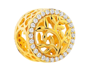 Gold-Plated Silver Pendant with Cubic Zirconia></noscript>
                    </a>
                </div>
                <div class=