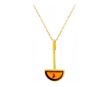 8 K Yellow Gold Pendant with Amber></noscript>
                    </a>
                </div>
                <div class=