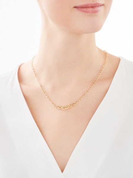 14 K Yellow Gold Necklace 