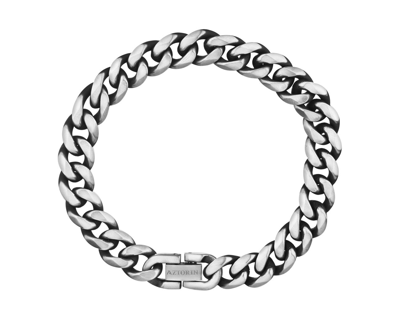 Matching Lovers Bracelet - Black IP Stainless Steel Bangle For Men & Women