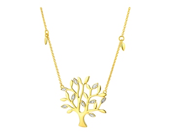 Naszyjnik z żółtego złota z diamentami - drzewko></noscript>
                    </a>
                </div>
                <div class=