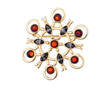 Gold-Plated Silver Brooch with Amber></noscript>
                    </a>
                </div>
                <div class=