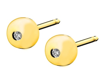 Pendientes de oro amarillo con diamantes></noscript>
                    </a>
                </div>
                <div class=