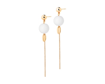 Gold-Plated Brass, Gold-Plated Silver, Polyurethane Earrings ></noscript>
                    </a>
                </div>
                <div class=