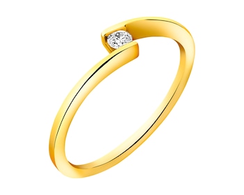 9 K Yellow Gold Ring with Diamond></noscript>
                    </a>
                </div>
                <div class=