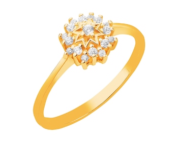 8 K Yellow Gold Ring with Cubic Zirconia></noscript>
                    </a>
                </div>
                <div class=