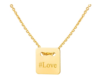 Zlatý náhrdelník - #Love