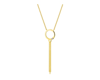 9 K Rhodium-Plated Yellow Gold Necklace with Diamond></noscript>
                    </a>
                </div>
                <div class=