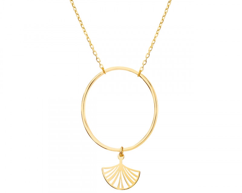 8 K Yellow Gold Necklace