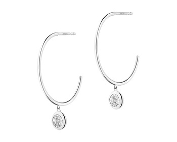 375 Rhodium-Plated White Gold Earrings with Diamonds></noscript>
                    </a>
                </div>
                <div class=
