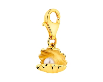 Gold-Plated Silver Pendant with Pearl></noscript>
                    </a>
                </div>
                <div class=