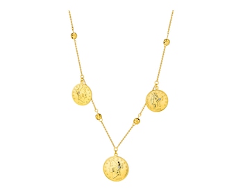Collar de oro amarillo con diamantes - monedas></noscript>
                    </a>
                </div>
                <div class=