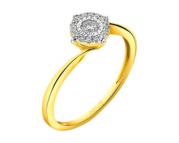 Prsten ze žlutého a bílého zlata s diamanty></noscript>
                    </a>
                </div>
                <div class=