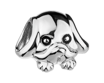Stříbrný přívěsek beads - pes 