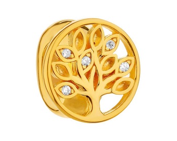 Gold-Plated Silver Stopper Bead with Cubic Zirconia></noscript>
                    </a>
                </div>
                <div class=