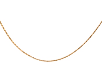Gold-Plated Silver Neck Chain 