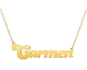 Złoty naszyjnik, ankier - Carmen