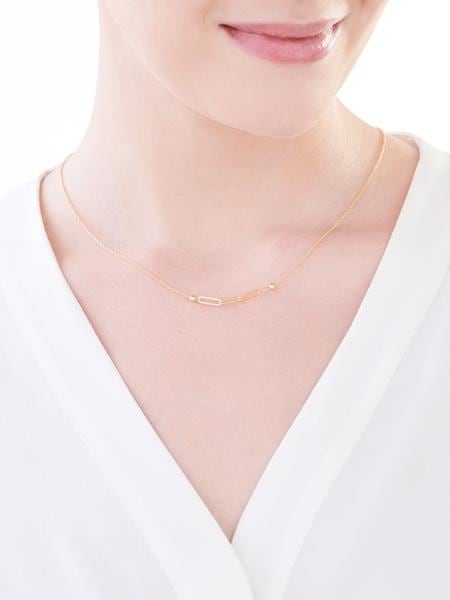 9 K Yellow Gold Necklace