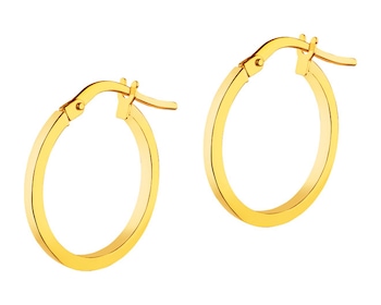 18 K Yellow Gold Earrings