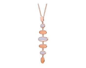 Gold-Plated Brass Necklace with Agate></noscript>
                    </a>
                </div>
                <div class=