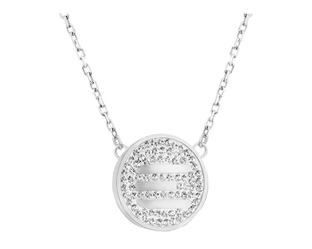Stainless Steel Necklace with Crystal></noscript>
                    </a>
                </div>
                <div class=