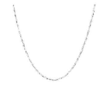 585 Rhodium-Plated White Gold Necklace 