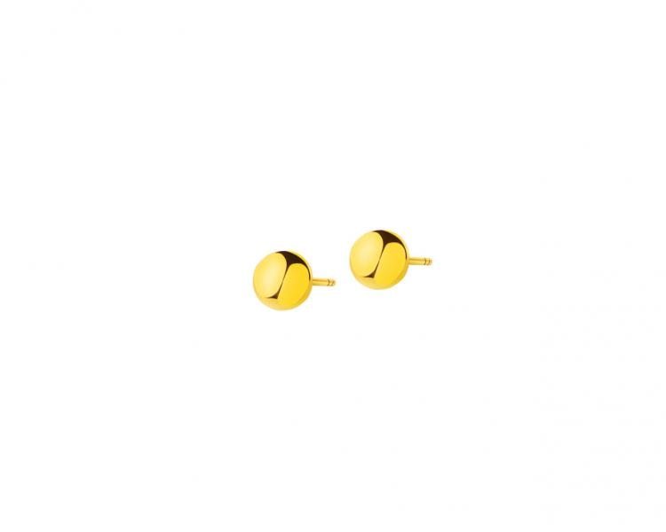 9 K Yellow Gold Earrings