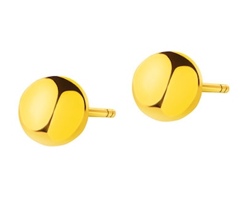 9 K Yellow Gold Earrings