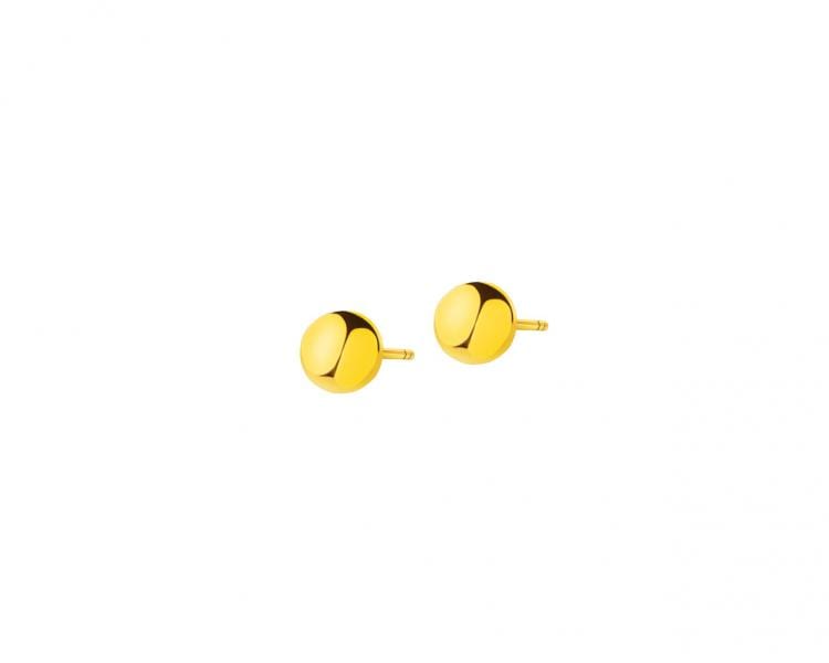 9 K Yellow Gold Earrings