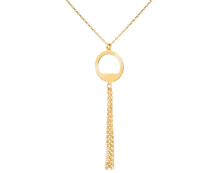 8 K Yellow Gold Necklace