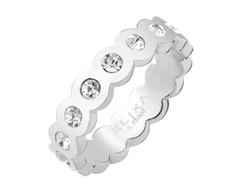 Stainless Steel Ring with Crystal></noscript>
                    </a>
                </div>
                <div class=