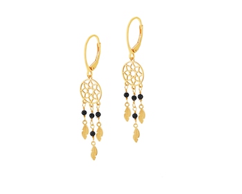 Gold-Plated Silver Earrings with Glass></noscript>
                    </a>
                </div>
                <div class=