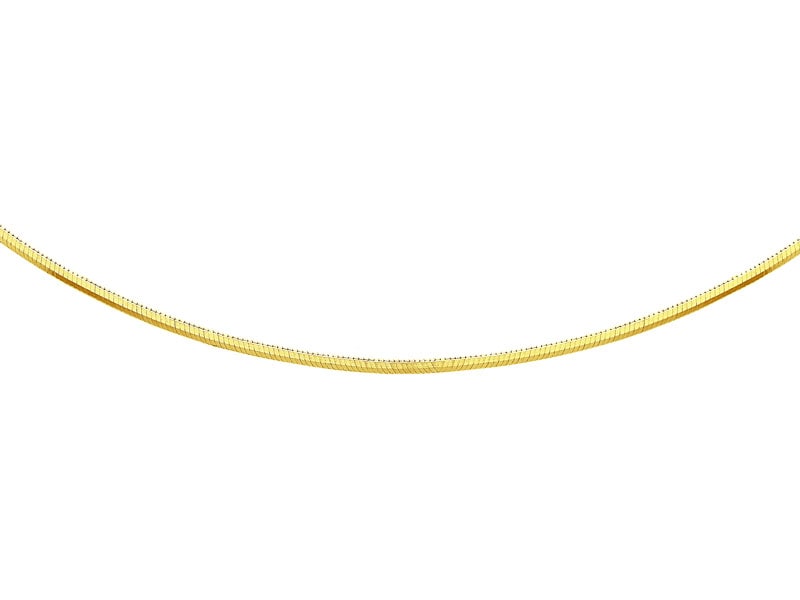 Złoty łańcuszek - żyłka kwadratowa