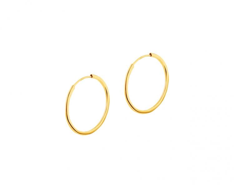 14 K Yellow Gold Earrings