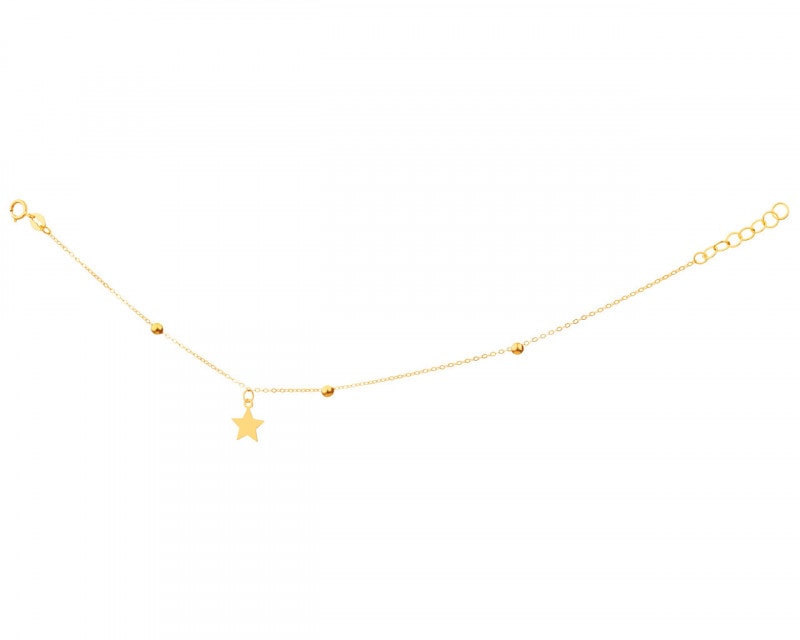 Yellow Gold Bracelet - Star