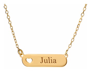 Naszyjnik srebrny - Julia